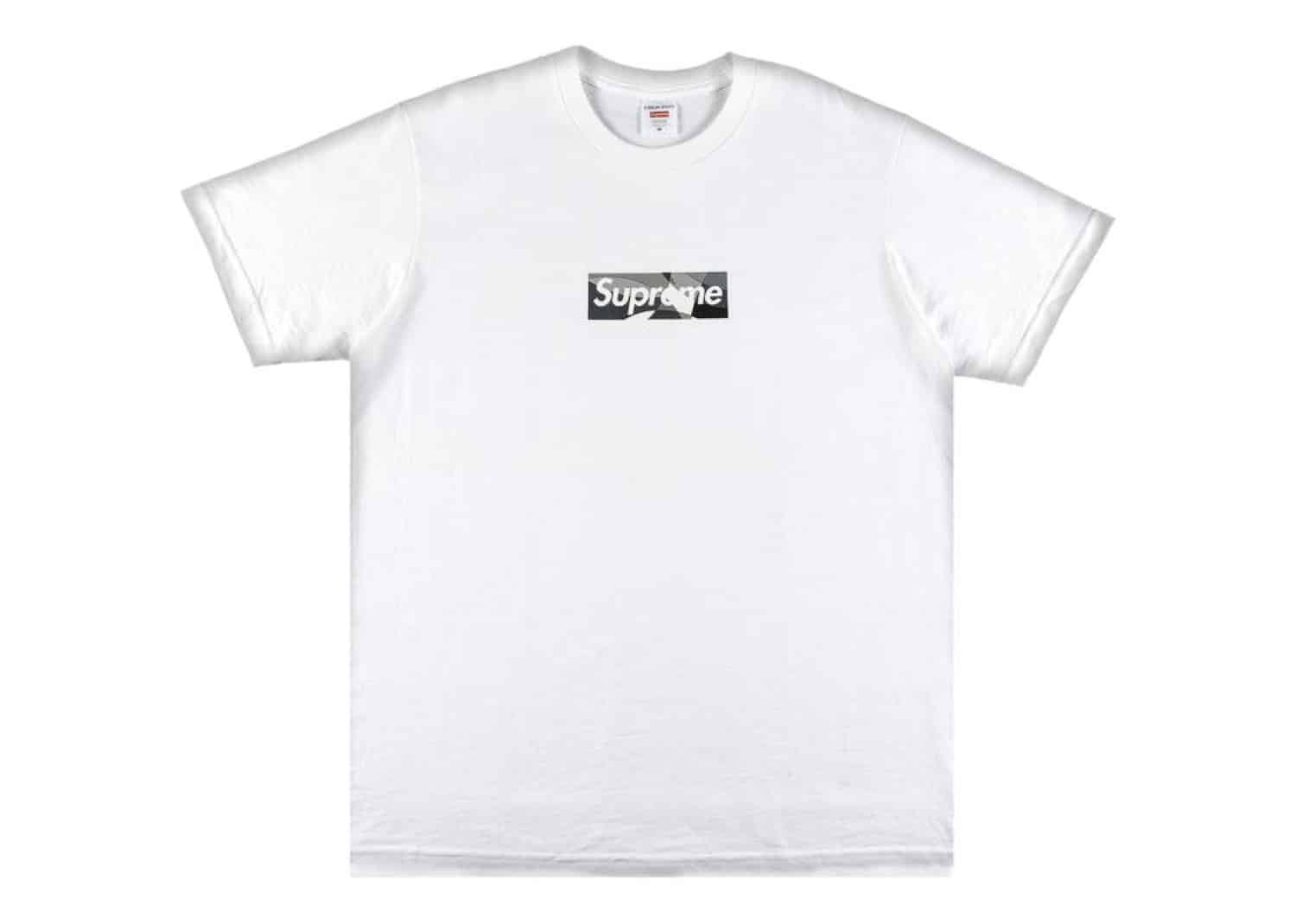 Supreme Emilio Pucci Box Logo Tee White/Black | Satın Al | sutore