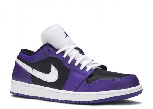 Nike Air Jordan 1 Low Court Purple Black