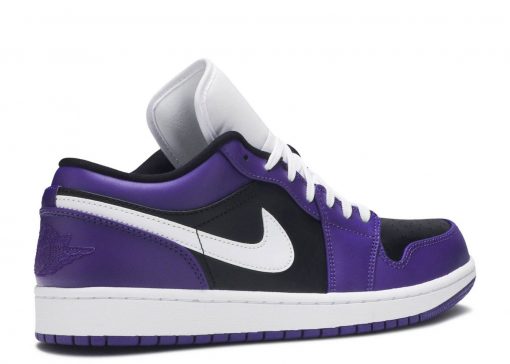 Nike Air Jordan 1 Low Court Purple Black