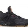 Nike Air Jordan 4 Retro Levi's Black