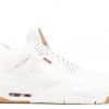 Nike Air Jordan 4 Retro Levi's White