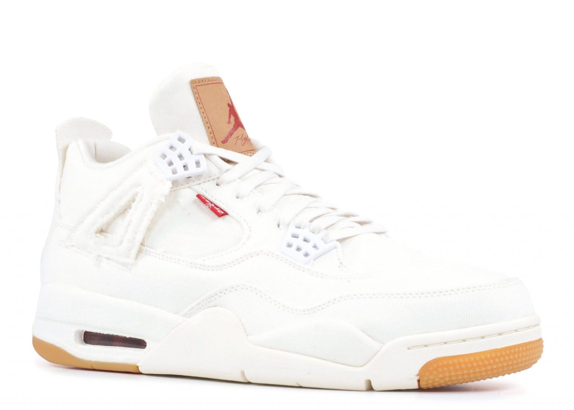 jordan 4 levi's white