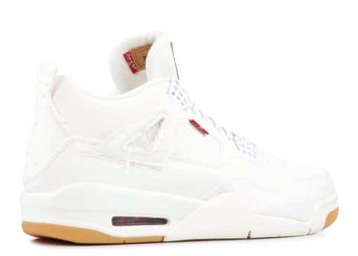 Nike Air Jordan 4 Retro Levi's White