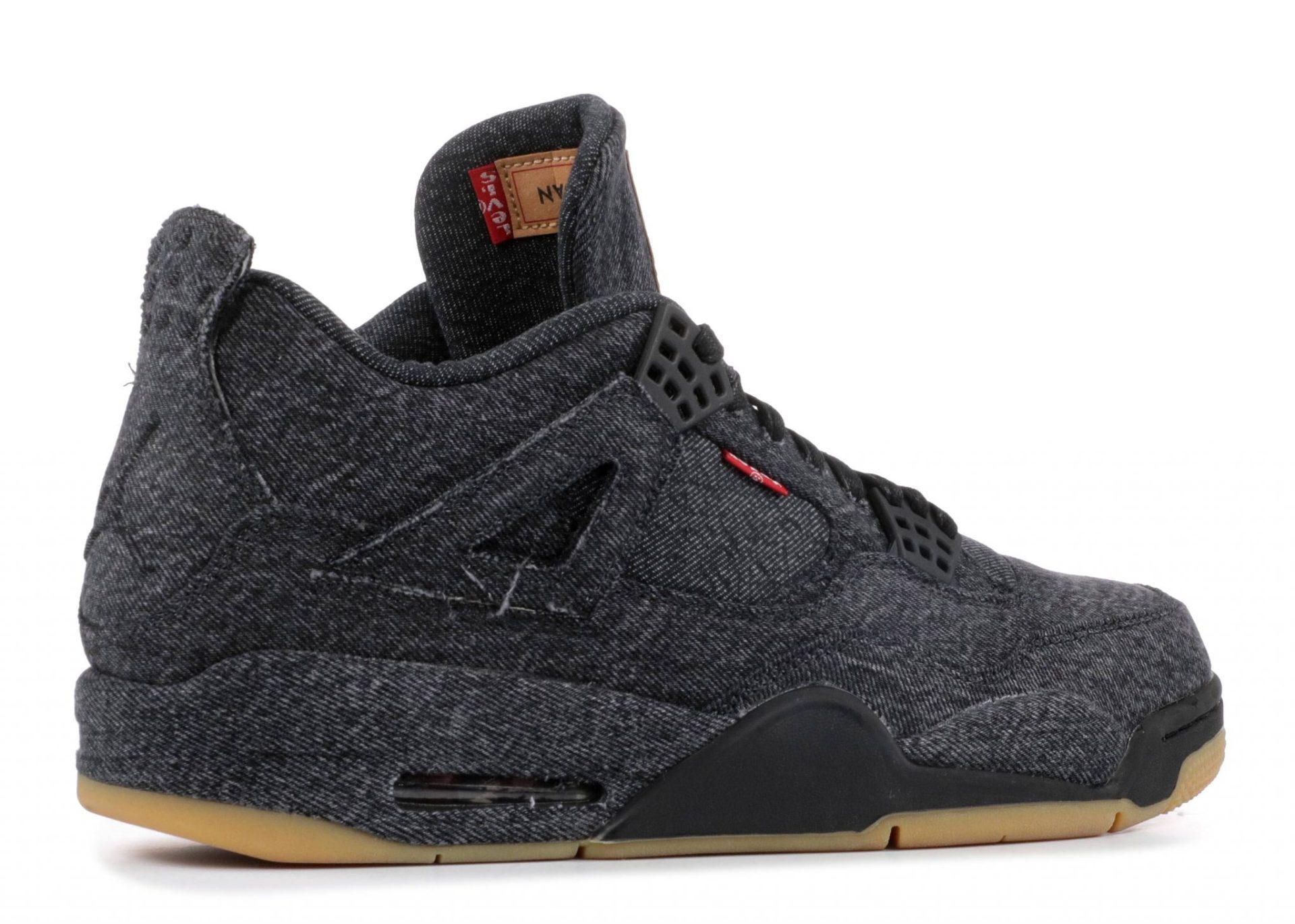 air jordan 4 levis black
