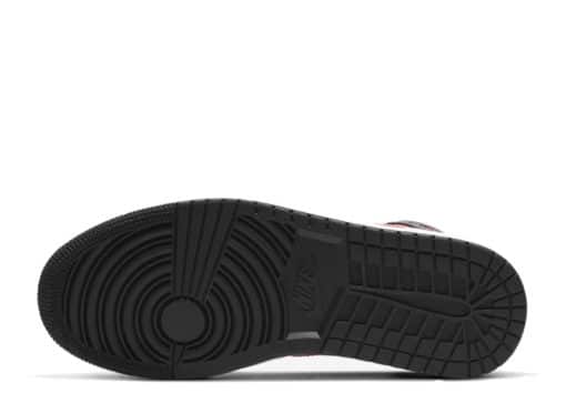 Nike Air Jordan 1 Mid Black Siren Red (W)