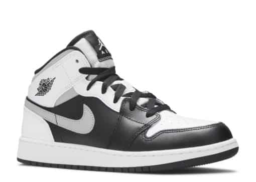Nike Air Jordan 1 Mid White Shadow (GS)