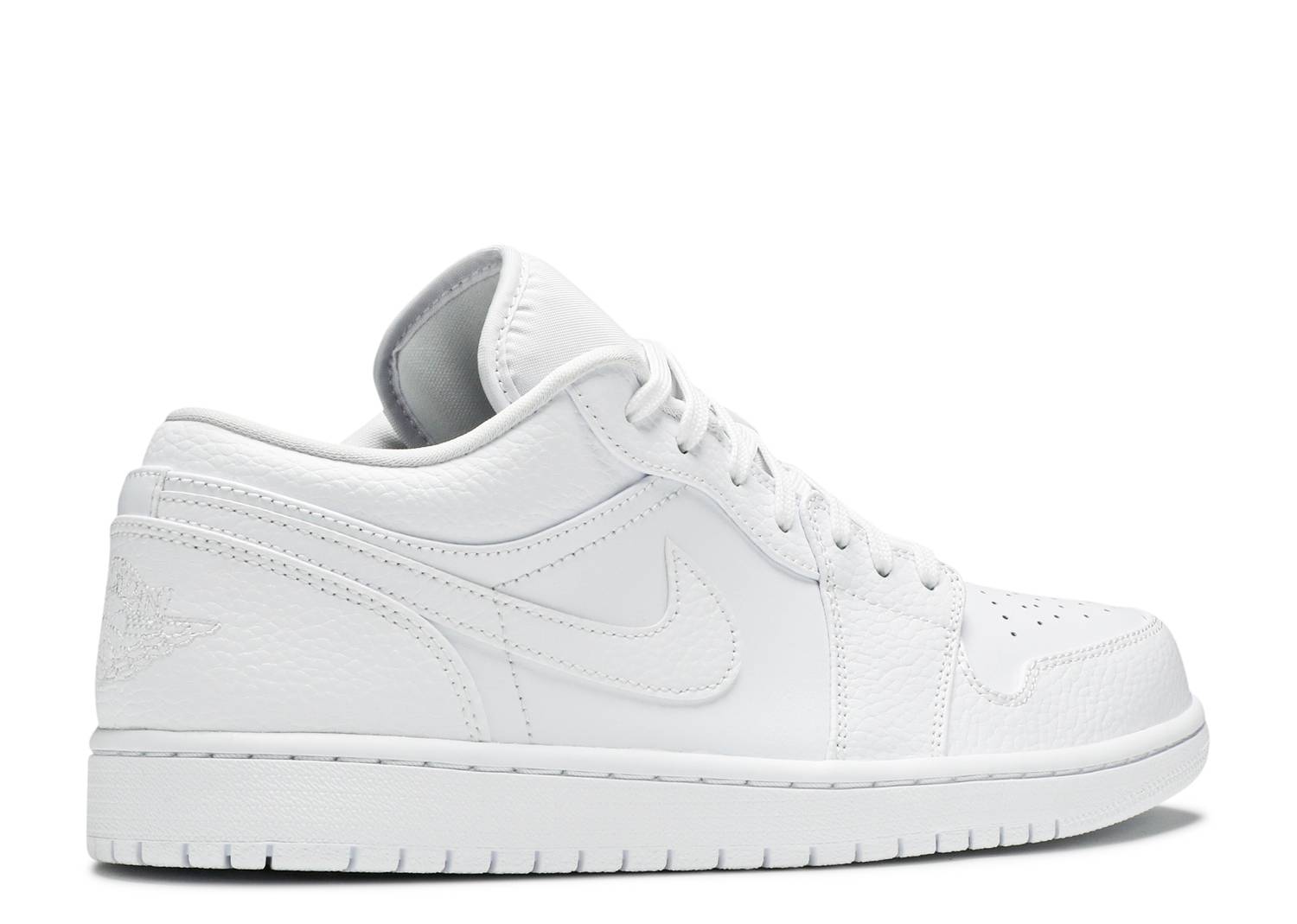 Nike Air Jordan 1 Low Triple White Tumbled Leather | Satın Al | sutore