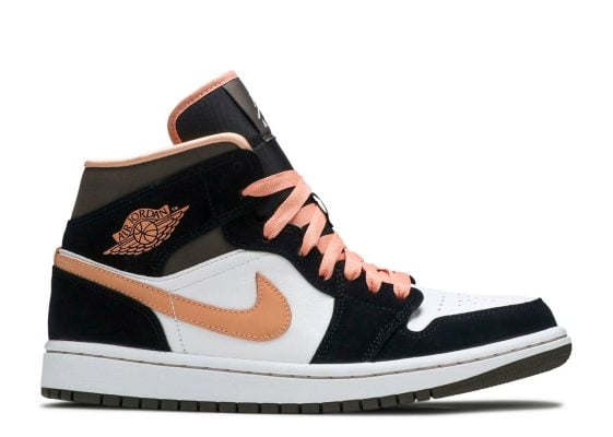 peach mocha jordan 1 high