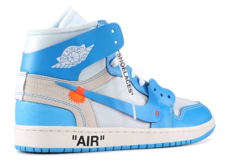 nike air jordan 1 off white blue