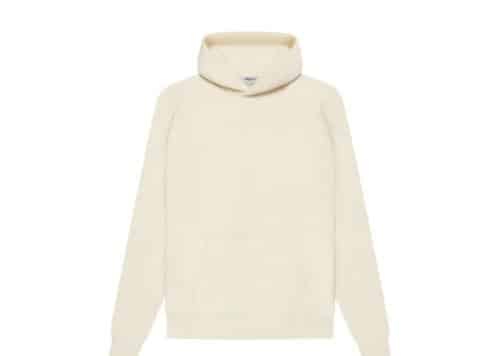 Fear of God Essentials Pull-Over Hoodie (SS21) Cream/Buttercream ...