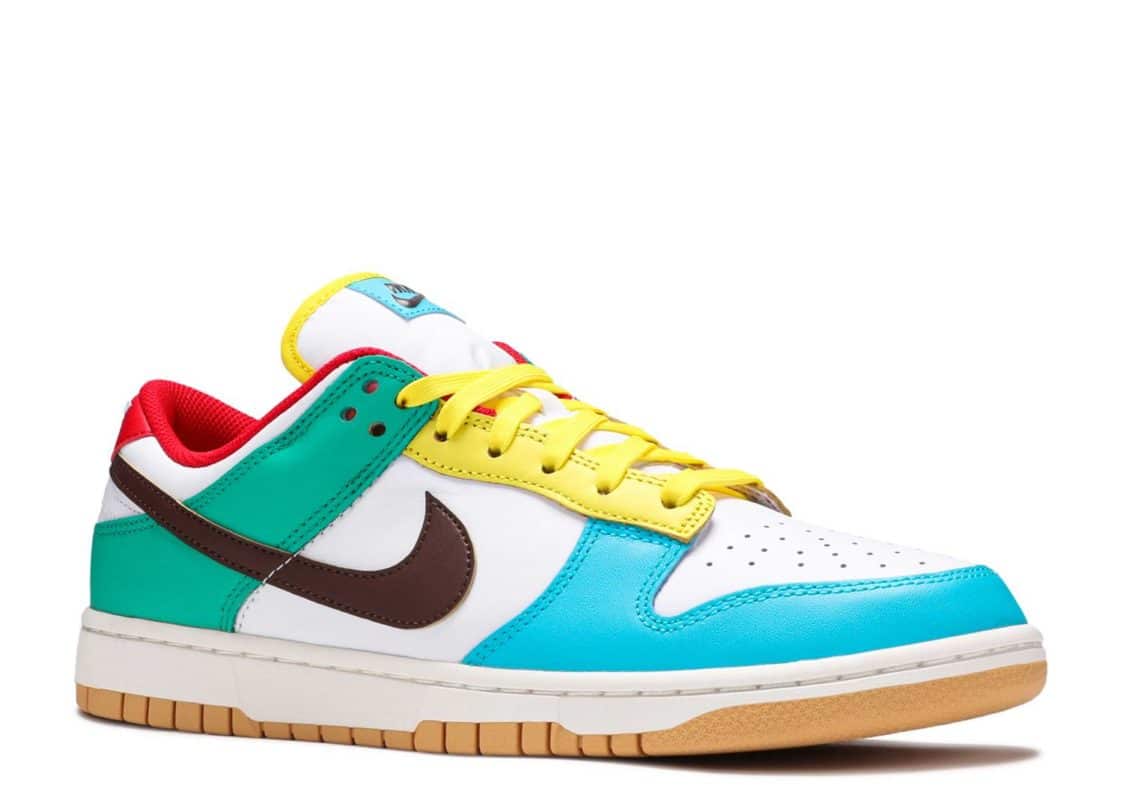 nike dunk low free 99 white zalando