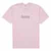 Supreme KAWS Chalk Logo Tee Light Pink SS21T7