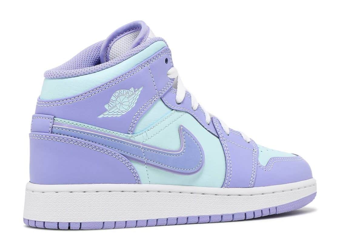 purple aqua jordan 1 shirt