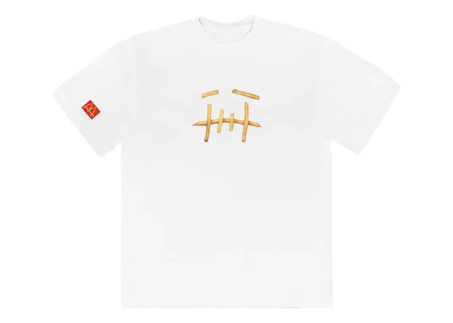 Travis Scott x McDonald's Fry T-shirt CJMDSS18