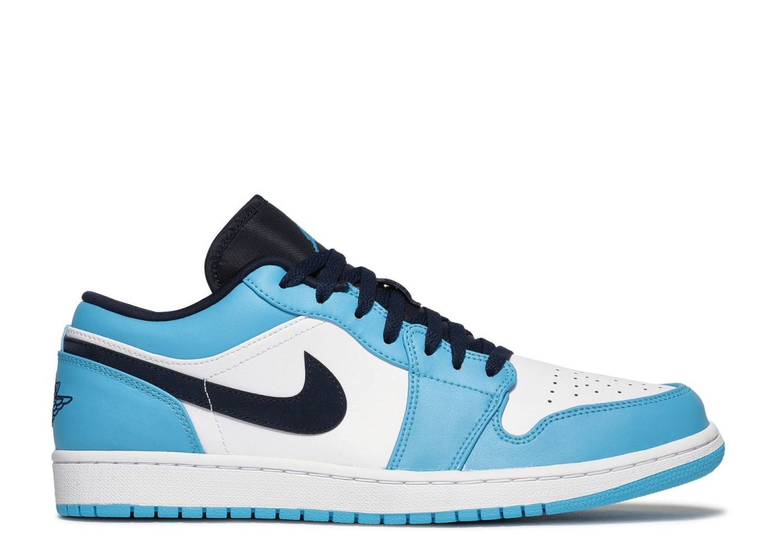 Nike Air Jordan 1 Low UNC 2021 553558 144 Sat n Al Sutore