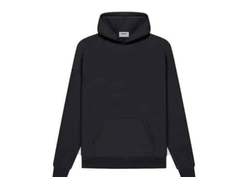 Fear of God Essentials Pull-Over Hoodie (SS21) Black/Stretch Limo SS21