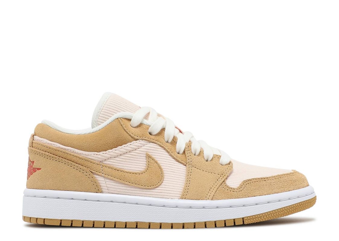 air jordan 1 low se twine orange quartz corduroy w