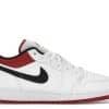 Nike Air Jordan 1 Low White Gym Red (GS) 553560-118