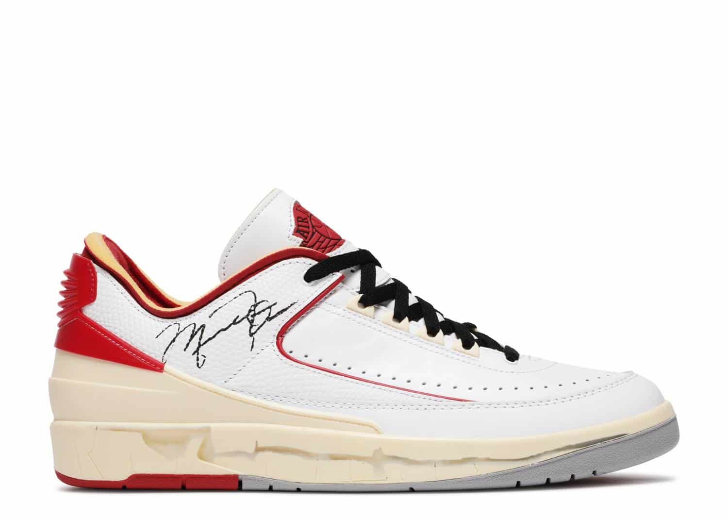 Nike Air Jordan 2 Retro Low SP Off-White White Red DJ4375-106
