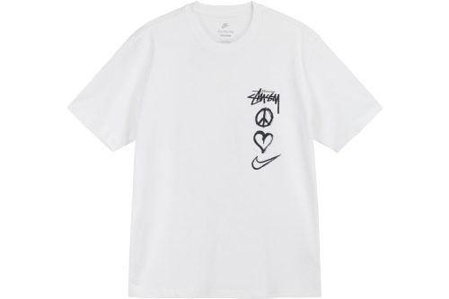Nike x Stussy Peace Love Swoosh T-shirt White DM4942-121