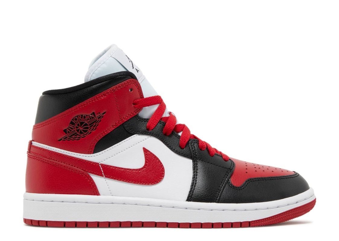 Nike Air Jordan 1 Mid Alternate Bred Toe (W) | BQ6472-079 | Satın Al ...