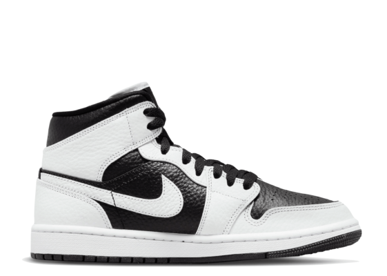 Nike Air Jordan 1 Mid Split Black White (w) 