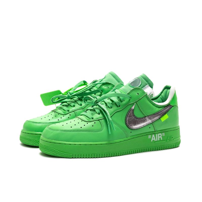 off white nike air force 1 low green dx1419 1