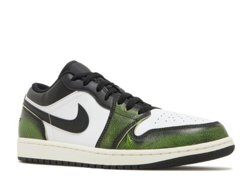 green air jordan low