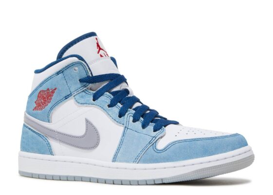 Nike Air Jordan 1 Mid French Blue Fire Red | DN3706-401 | SatÄ±n Al | sutore