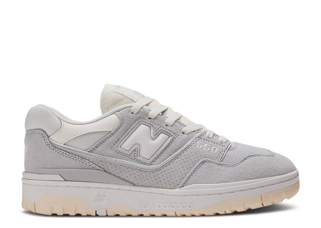 New Balance 550 Grey Suede Bb550slb Satın Al Sutore