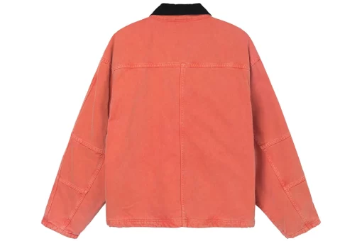 Stussy Washed Canvas Shop Jacket Orange 115589-ORANGE