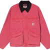 Stussy Washed Canvas Shop Jacket Pink 115589-PINK