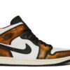 Nike Air Jordan 1 Mid SE Orange Wear Away DQ8417-071