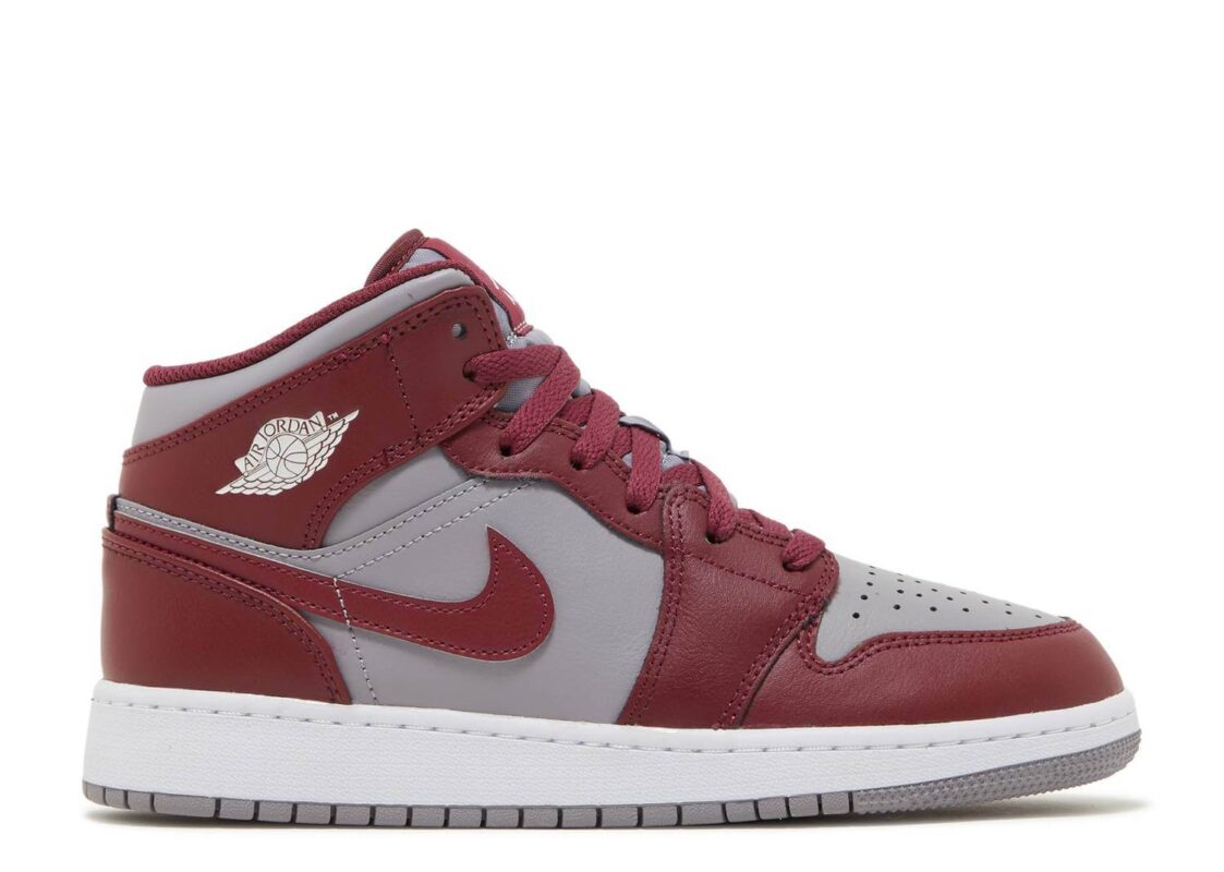 Nike Air Jordan 1 Mid Cherrywood Red (GS) DQ8423615 Satın Al sutore