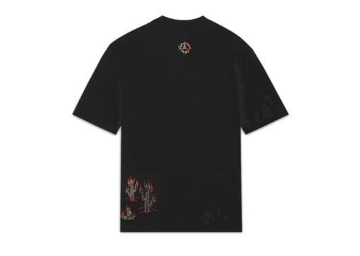 Travis Scott x Jordan Flight Graphic T-Shirt Black DO4101-010