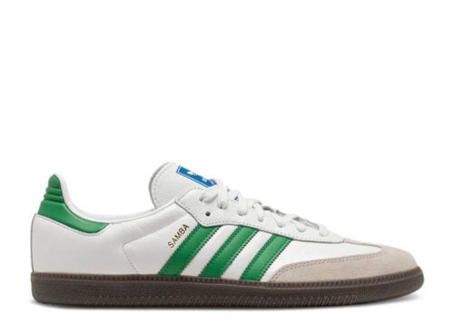 adidas Samba OG Footwear White Green IG1024