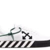 OFF-WHITE Vulc Low Canvas White Black SS22 OMIA085C99FAB0010110