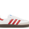 adidas Samba OG White Better Scarlet