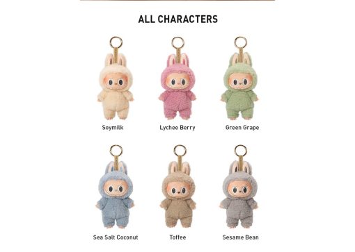 Pop Mart Labubu The Monsters Tasty Macarons Vinyl Plush Pendant Single Blind Box