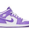 Nike Air Jordan 1 Mid Purple Venom (GS) DQ8423-511