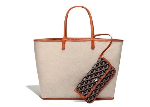 Goyard Saint Louis Tote PM Black:Natural