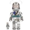 Bearbrick Project Mercury Astronaut 100% & 400% Set