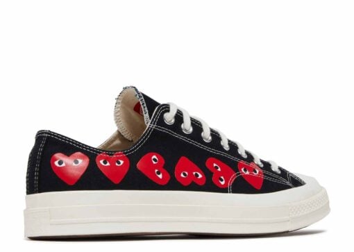 Converse Chuck Taylor All Star 70 Ox Comme des Garcons PLAY Multi-Heart Black