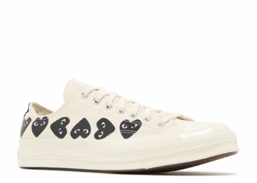 Converse Chuck Taylor All Star 70 Ox Comme des Garcons PLAY Multi-Heart Milk