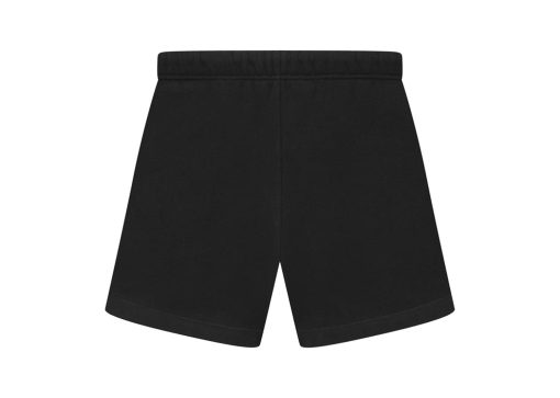 Fear of God Essentials Cream Drawstring Sweatshort Jet Black