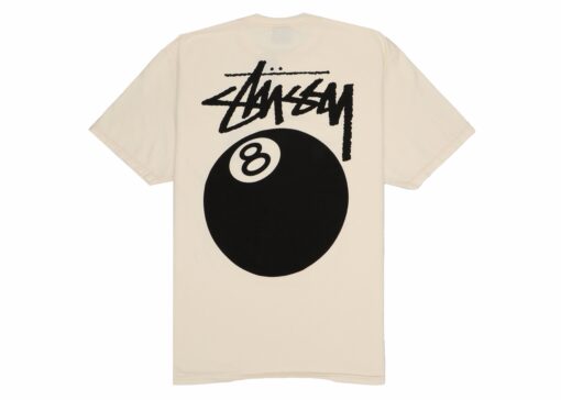 Stussy 8 Ball Pigment Dyed TeeNatural