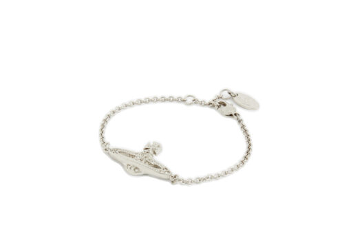 Vivienne Westwood Jewellery Bas Relief Platinum-plated Brass Bracelet