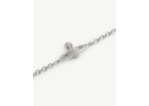 Vivienne Westwood Jewellery Mini Bas Relief Brass and Swarovski Crystal Bracelet