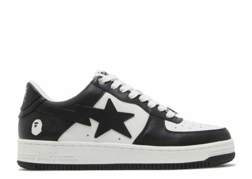 A Bathing Ape Bape Sta White Black