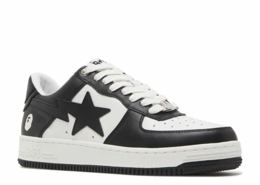 A Bathing Ape Bape Sta White Black